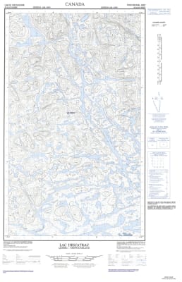 023G13W - LAC DESCAYRAC - Topographic Map