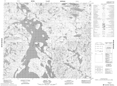 023I09 - SIGNAL HILL - Topographic Map