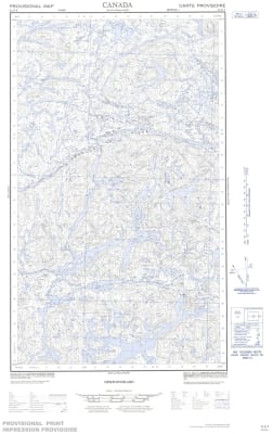 023J03E - NO TITLE - Topographic Map