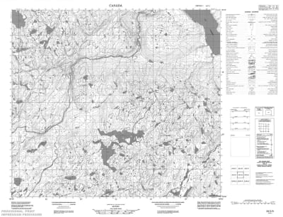 024C03 - LAC PIEN - Topographic Map