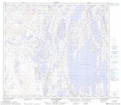 024C07 - LAC CASTIGNON - Topographic Map