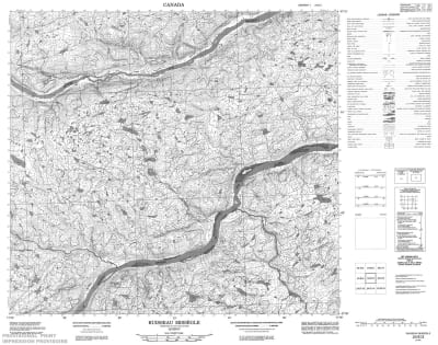 024E03 - RUISSEAU MISSEGLE - Topographic Map