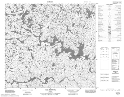 024E11 - LAC IKIRTUUQ - Topographic Map