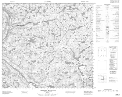 024H11 - COLLINE MISURTUQ - Topographic Map