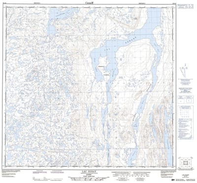 024L08 - LAC DUSAY - Topographic Map
