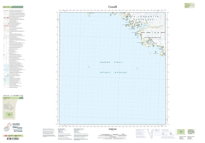 025G15 - PERRY BAY - Topographic Map