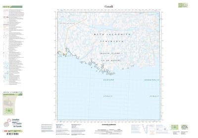 025G16 - NANNUK HARBOUR - Topographic Map