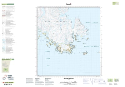 025I15 - WILLIAMS PENINSULA - Topographic Map