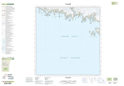 025K01 - WIGHT INLET - Topographic Map