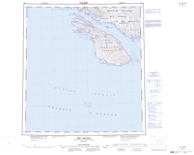 025L - BIG ISLAND - Topographic Map