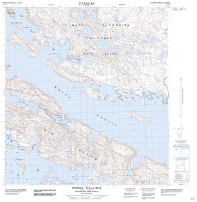 025L15 - FISHER HARBOUR - Topographic Map
