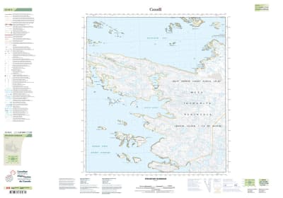 025M05 - WHARTON HARBOUR - Topographic Map