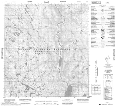 025N03 - NO TITLE - Topographic Map