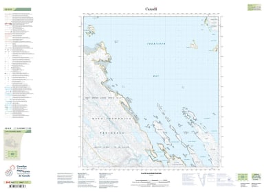 025N08 - CAPE RAMMELSBERG - Topographic Map