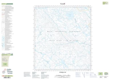 025N11 - KYNERSLEY LAKE - Topographic Map