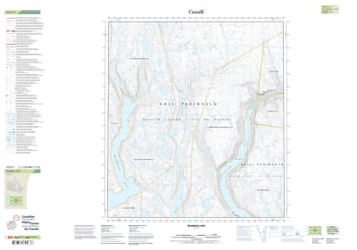 025O07 - WADDELL BAY - Topographic Map