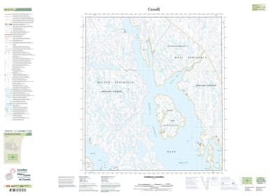 025O12 - CORNELIA CHANNEL - Topographic Map