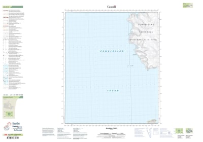 026H06 - SHOMEO POINT - Topographic Map
