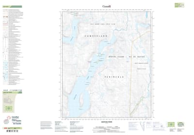 026H08 - UJUKTUK FIORD - Topographic Map