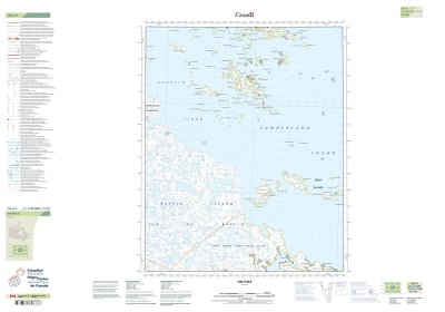 026J03 - DRUM ISLANDS - Topographic Map