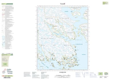 026J06 - KANGERK FIORD - Topographic Map
