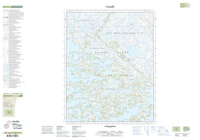 026K12 - ISURTUQ RIVER - Topographic Map