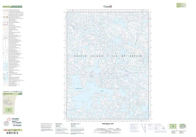 026M10 - TREDGOLD LAKE - Topographic Map