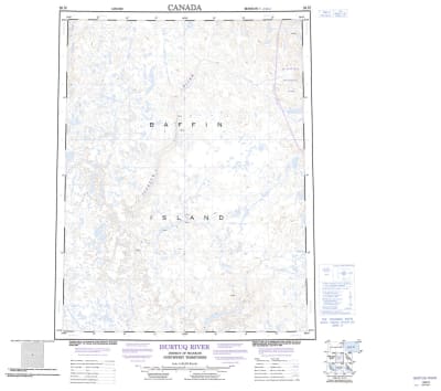 026N - ISURTUQ RIVER - Topographic Map