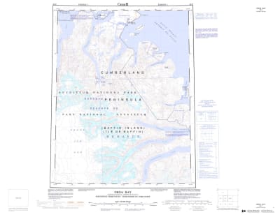 026P - OKOA BAY - Topographic Map