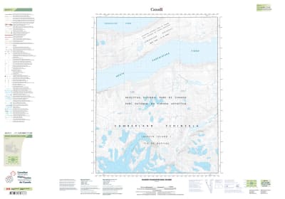 026P01 - NORTH PANGNIRTUNG FIORD - Topographic Map
