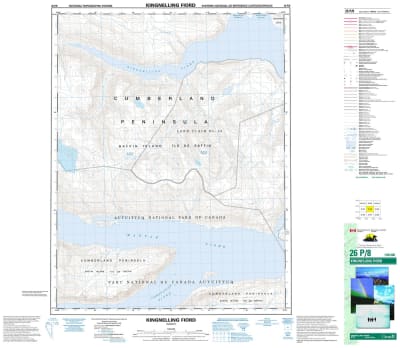 026P08 - KINGNELLING FIORD - Topographic Map