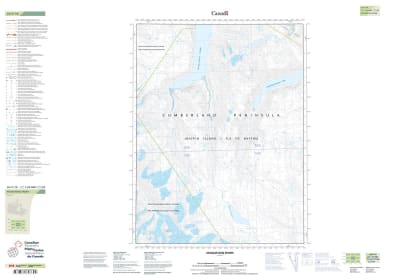 026P10 - MAUJATUUQ FIORD - Topographic Map