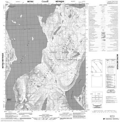 026P13 - NO TITLE - Topographic Map