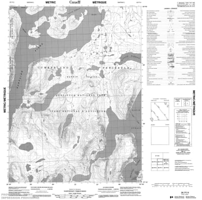026P14 - NO TITLE - Topographic Map