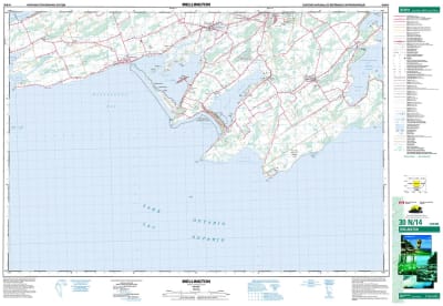 030N14 - WELLINGTON - Topographic Map