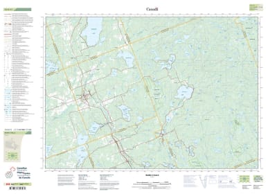 031E11 - BURK'S FALLS - Topographic Map