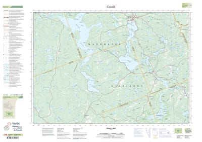 031F05 - BARRY'S BAY - Topographic Map