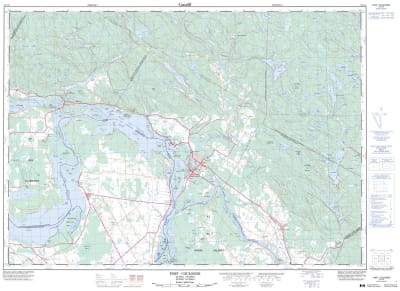 031F15 - FORT-COULONGE - Topographic Map
