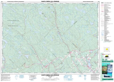 031I05 - SAINTE-EMELIE-DE-L'ENERGIE - Topographic Map