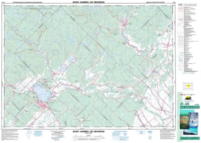 031I06 - SAINT-GABRIEL-DE-BRANDON - Topographic Map