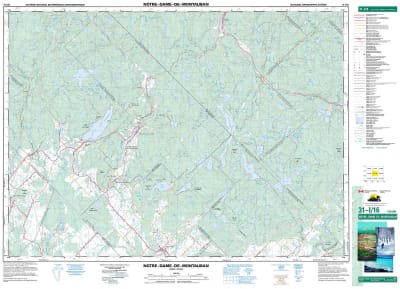 031I16 - NOTRE-DAME-DE-MONTAUBAN - Topographic Map