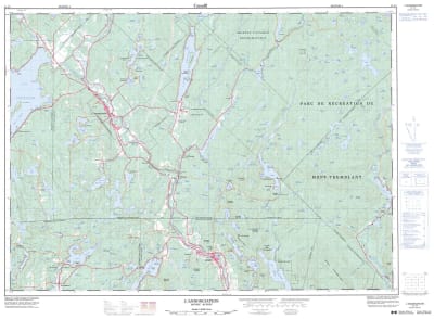 031J07 - L'ANNONCIATION - Topographic Map