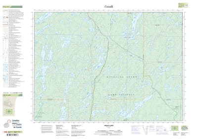 031L13 - INGALL LAKE - Topographic Map