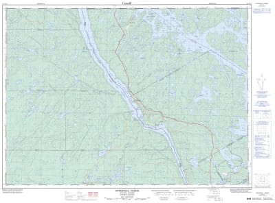 031L14 - OTTERTAIL CREEK - Topographic Map