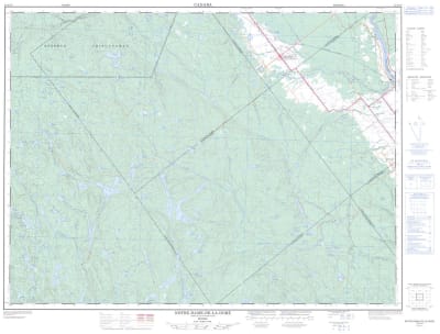 032A10 - NOTRE-DAME-DE-LA-DORE - Topographic Map