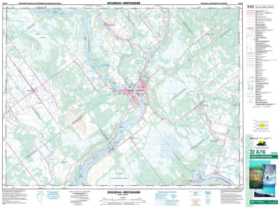 032A16 - DOLBEAU - Topographic Map