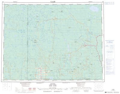 032E - JOUTEL - Topographic Map