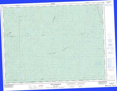 032E01 - MONT DOUAUMONT - Topographic Map