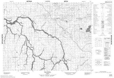 032F06 - ILE CANICA - Topographic Map