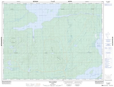 032F10 - BAIE RAMSAY - Topographic Map